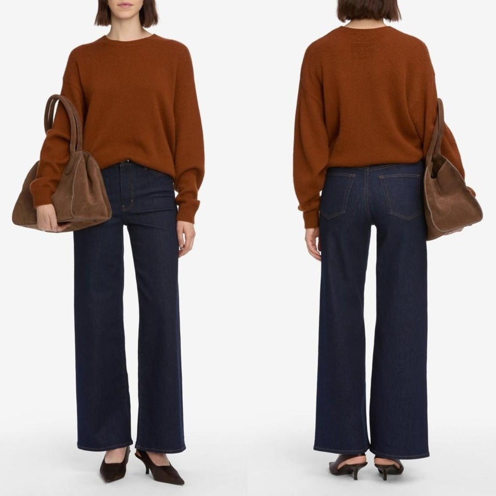 FRAME Le Slim Palazzo Jeans - Picture 3 of 4